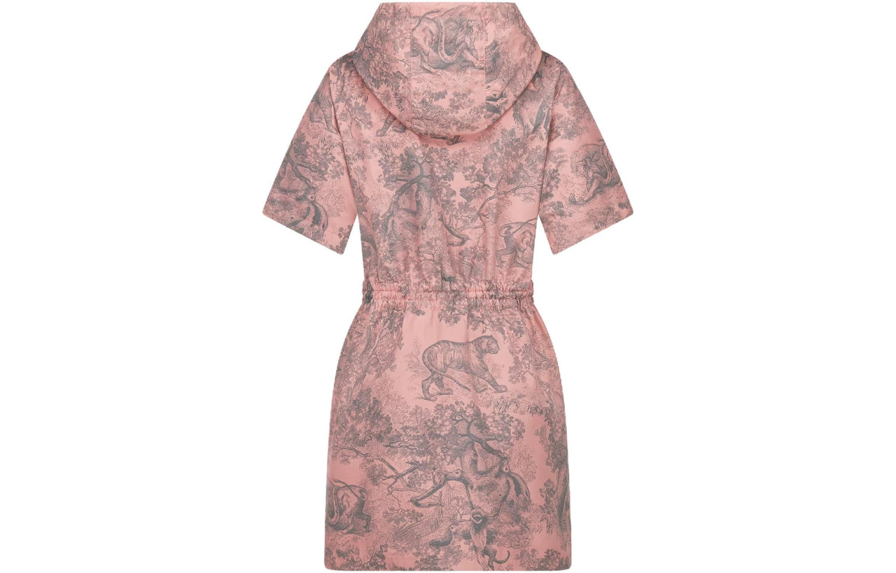 DIOR DIORiviera Short Sleeved Dresses Women's Pink