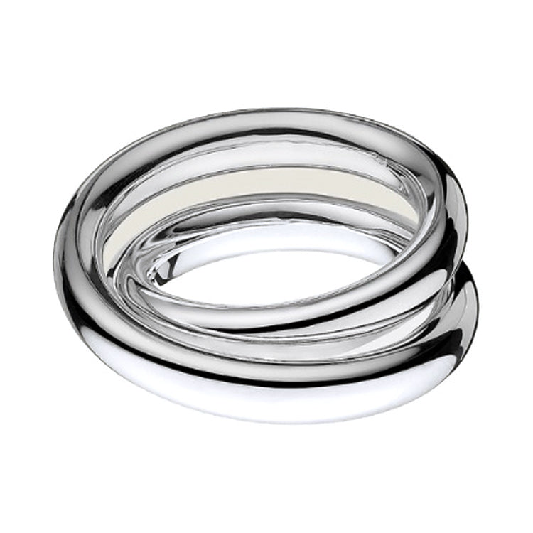 HERMES 925 Sterling Silver Rings Women's Silver