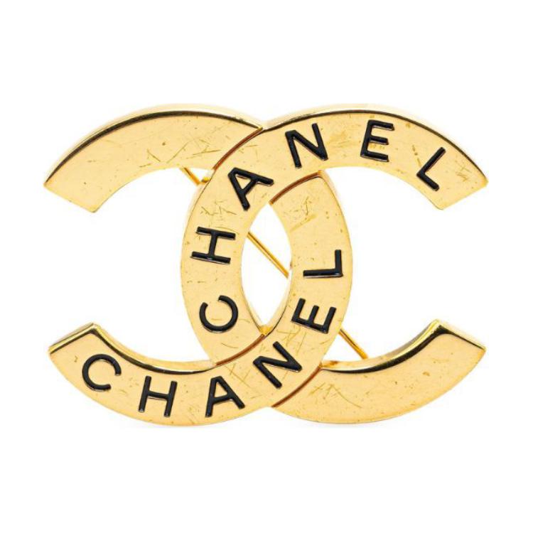 CHANEL 1998 Cc Brooch