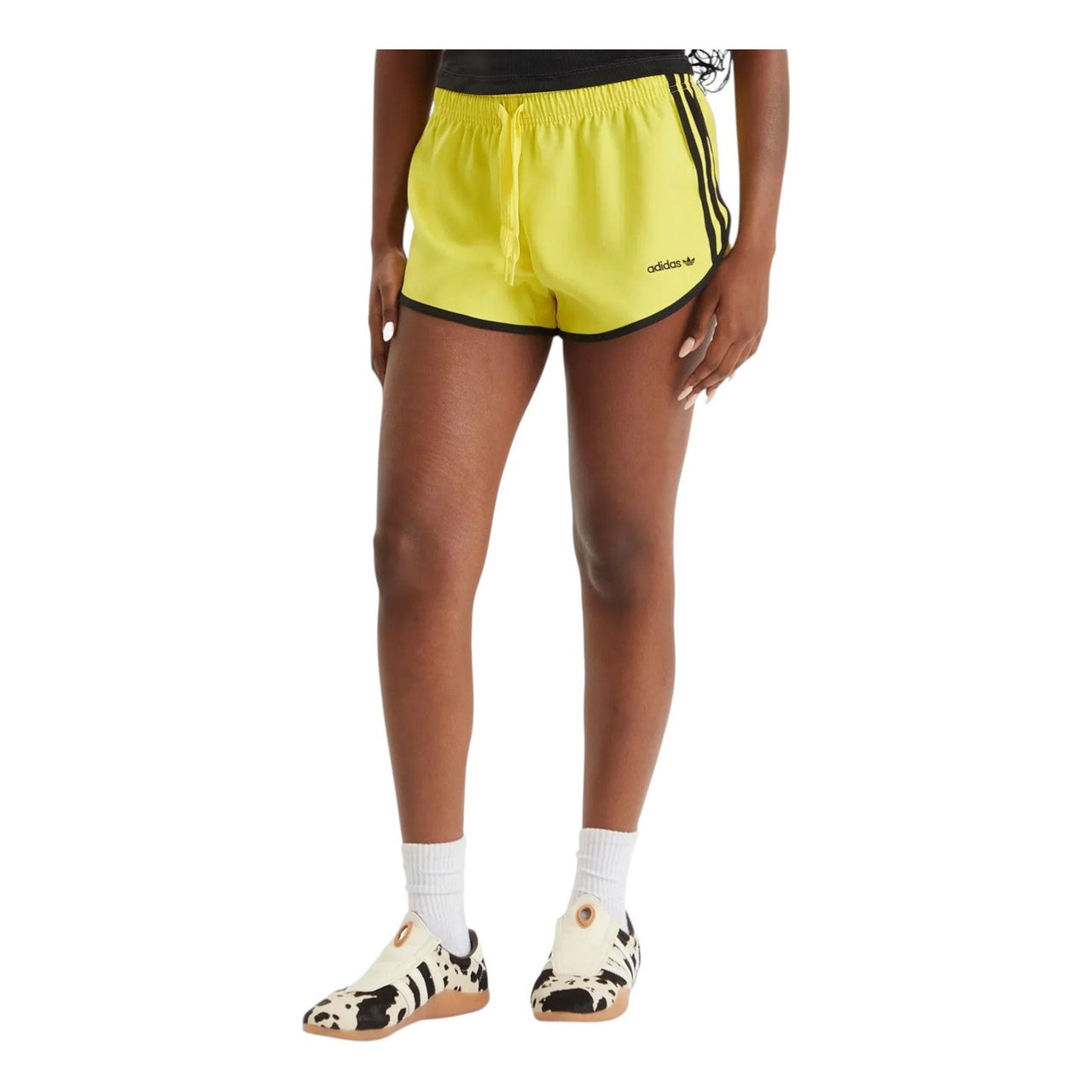 (WMNS) adidas Short Sprinter Shorts Asia Sizing 'Pure Sulfur' JD3611