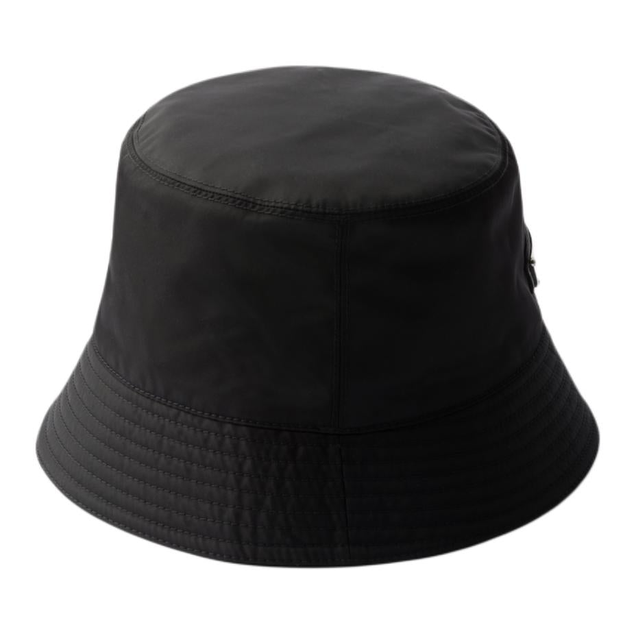 PRADA Cotton Bucket Hats Men's Black