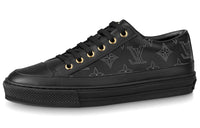 LOUIS VUITTON Stellar Sneakers 'Black With White Sketch Monogram' Women's