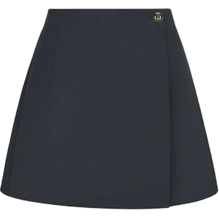 DIOR Casual Short Skirts Women's Marine Blue