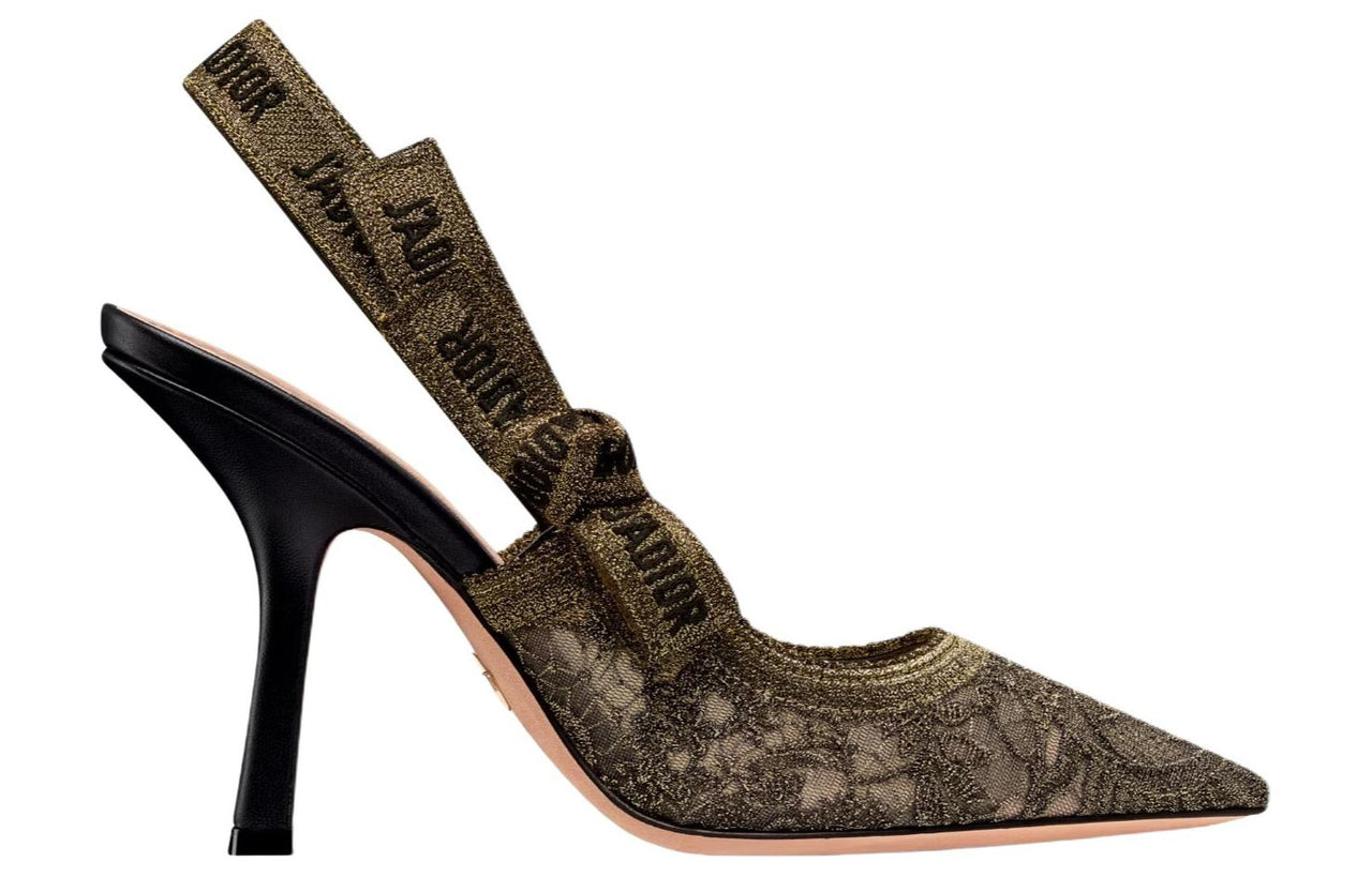 DIOR J'Adior Slim Heel High Heels 10cm Women's Copper