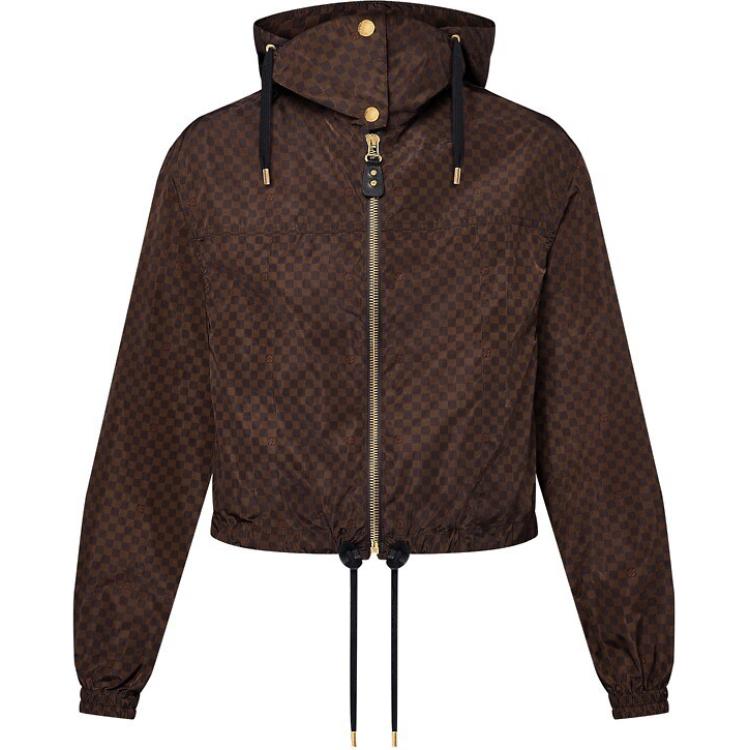 LOUIS VUITTON Hooded Damier Jacket