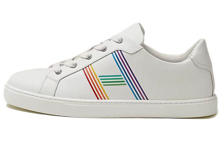 HERMES Avantage Stylish Skateboarding Shoes Men's White