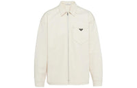 PRADA SS23 Denim Jacket Men's Beige