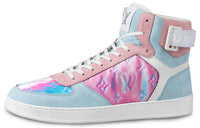 LOUIS VUITTON Rivoli Ankle Sneakers 'Blue Pink'
