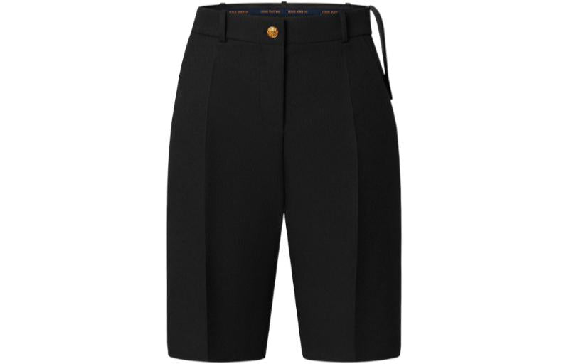LOUIS VUITTON New Quarterly Products Of LV Casual Shorts Women's Black