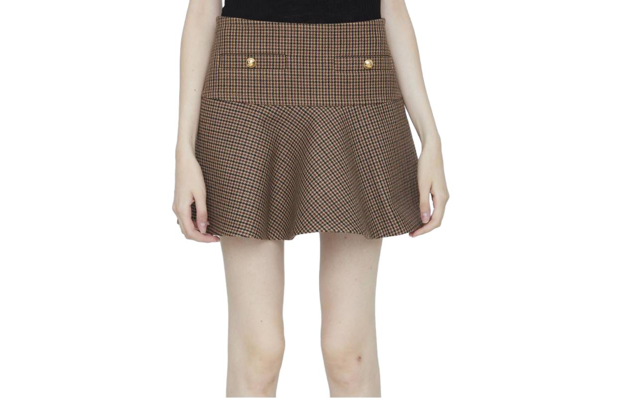 CELINE Casual Short Skirts Women's Multicolor