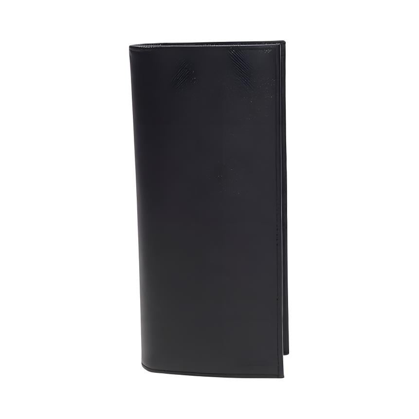 PRADA Cow Leather Wallet Men's Black