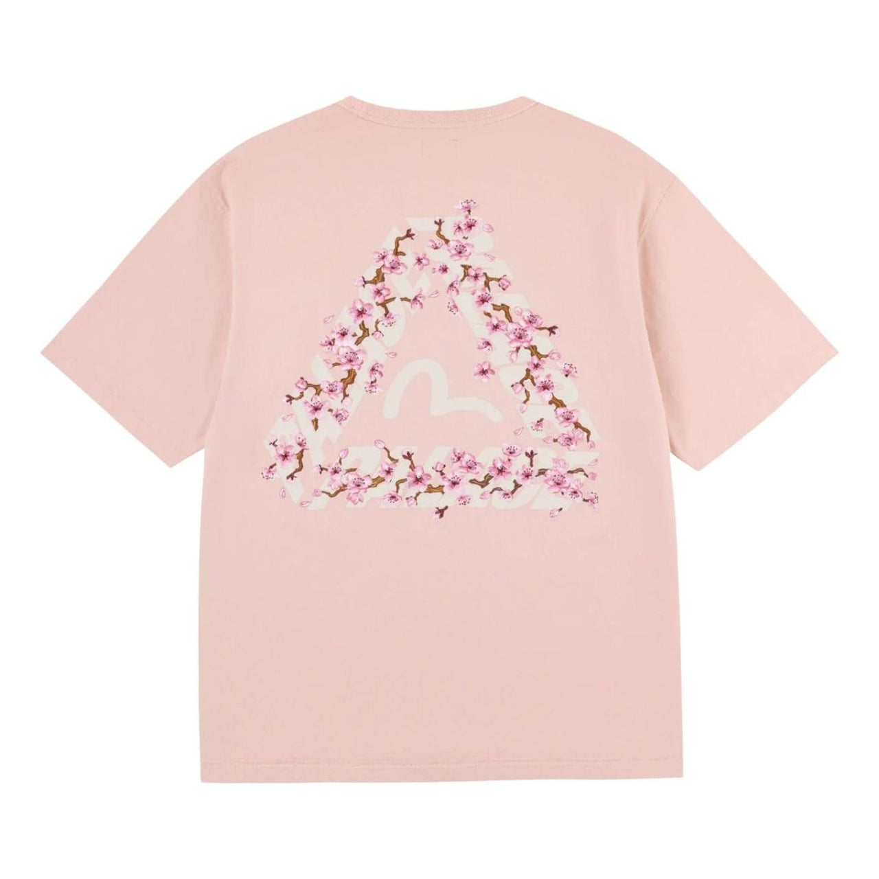 Palace x EVISU Heavy Wash T Shirt 'Misty Pink' P30ES244