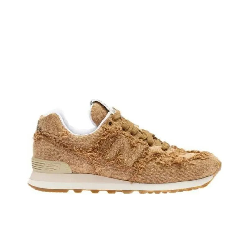 (WMNS) New Balance 574 x Miu Miu Denim 'Cognac' 5E765D-1TVE-F0046