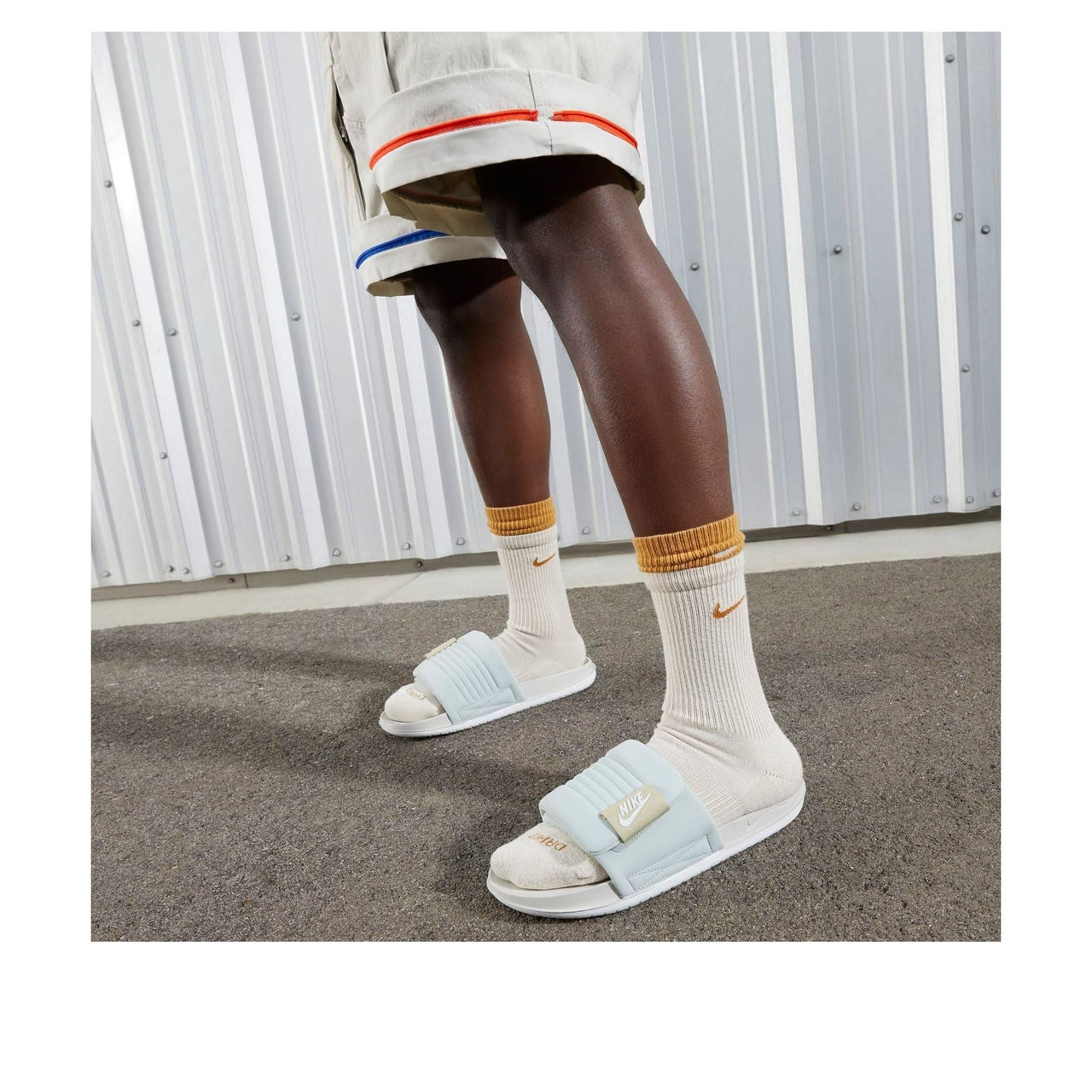 Nike Offcourt Adjust Slide 'Light Silver Sail' DQ9624-003