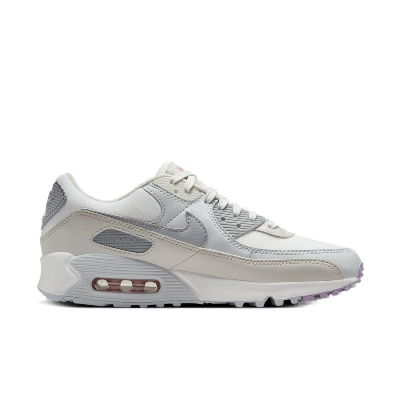 (WMNS) Nike Air Max 90 'Summit White Pure Platinum' DH8010-107