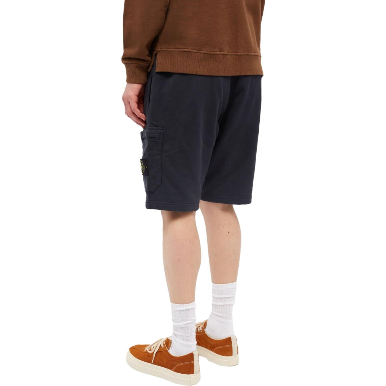 STONE ISLAND Garment Dyed Sweat Shorts 'Navy' 101564651-A0020