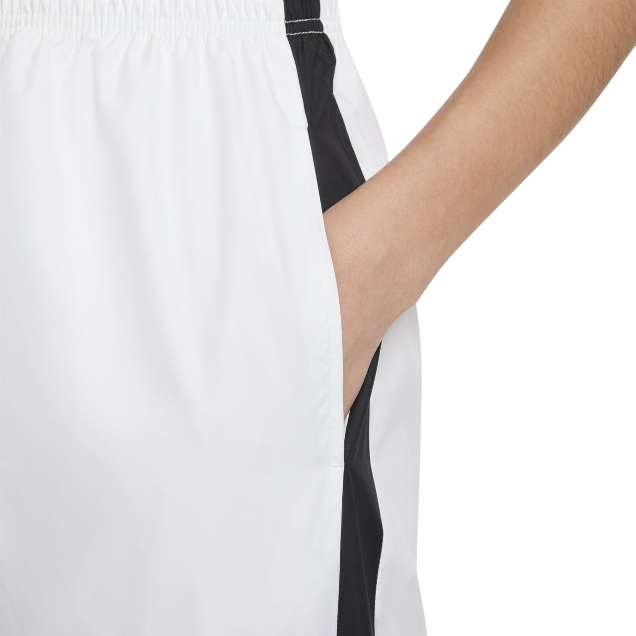 (WMNS) Nike Sportswear Woven Pants 'White Black' CJ7347-100
