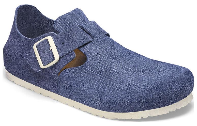 Birkenstock London Suede Leather ' Corduroy Indigo' 1025549