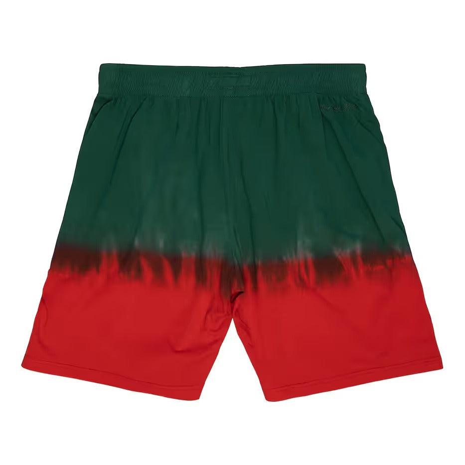 Mitchell & Ness x NBA Seattle SuperSonics Tie-Dye Shorts 'Green Red' PSHR1235-SSUYYPPPGNRD