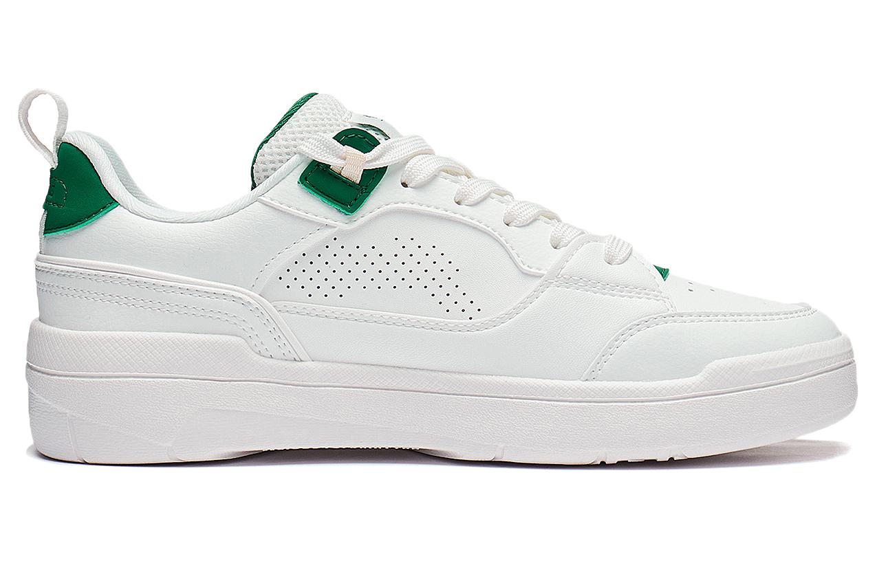(WMNS) Li-Ning Common 80s 'White Grey Green' AGCT228-1