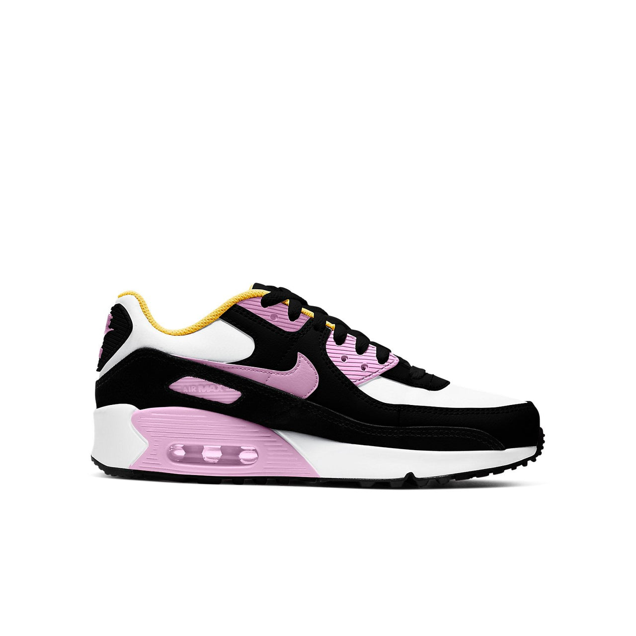 (GS) Nike Air Max 90 Leather 'Black Light Arctic Pink' CD6864-007