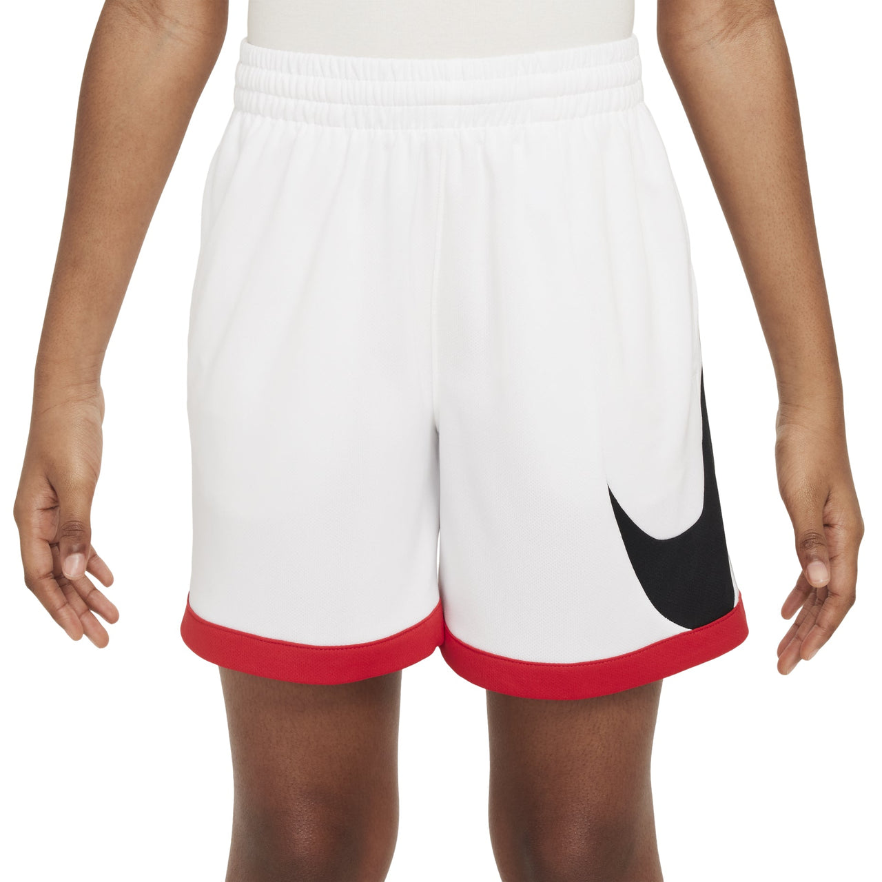 (GS) Nike Multi+ Dri-FIT Training Shorts 'White Black Red' FV0269-100
