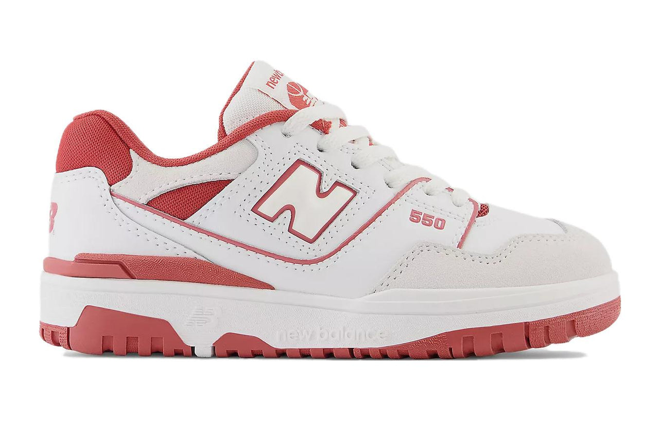 (PS) New Balance 550 Shoes 'White Red' PSB550TF