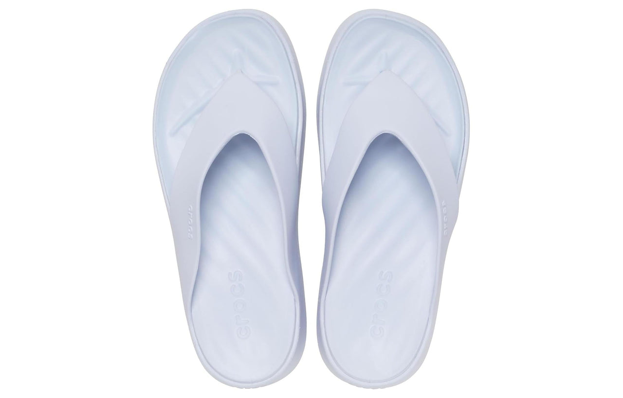 (WMNS) Crocs Getaway Platform Dreamscape Flip Flops 'Blue' 209410-5AF