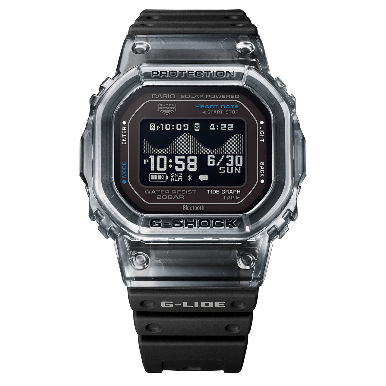 CASIO G-LIDE GBX-H5600 Series Digital 'Black' GBX-H5600-1