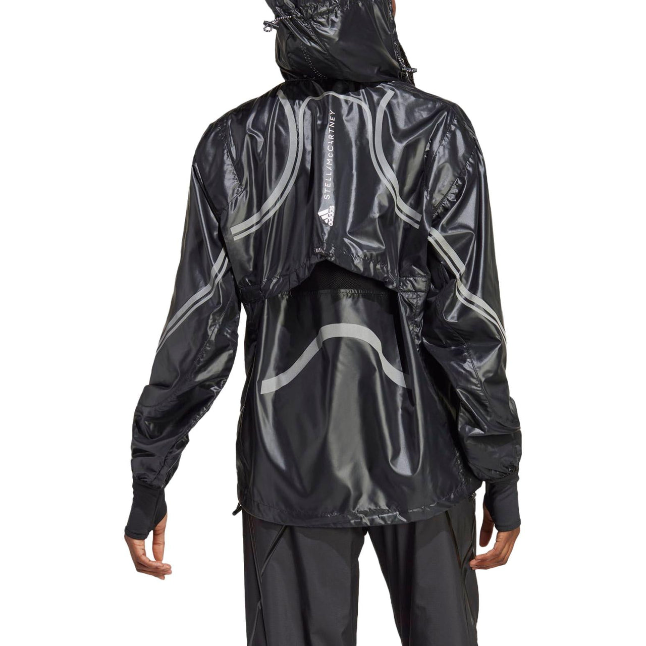 (WMNS) adidas by Stella McCartney TruePace Running Jacket Asia Sizing 'Black' IC9717