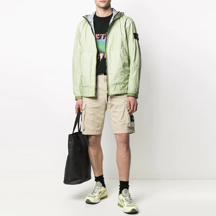 STONE ISLAND Membrana Light Jacket 'Light Green' 741540523-V0052