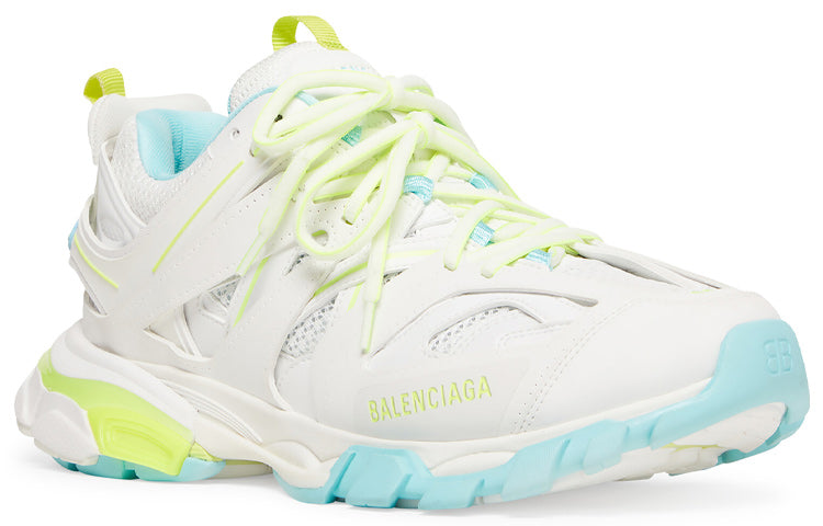 (WMNS) Balenciaga Track Sneaker 'White Neon Yellow' 542436W3AC69704
