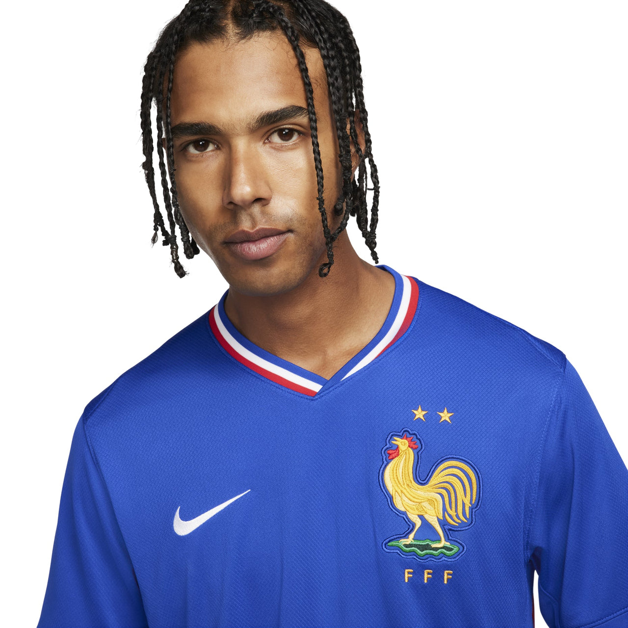 Nike France FFF 24/25 Home Soccer Jersey 'Blue' FJ1259-452