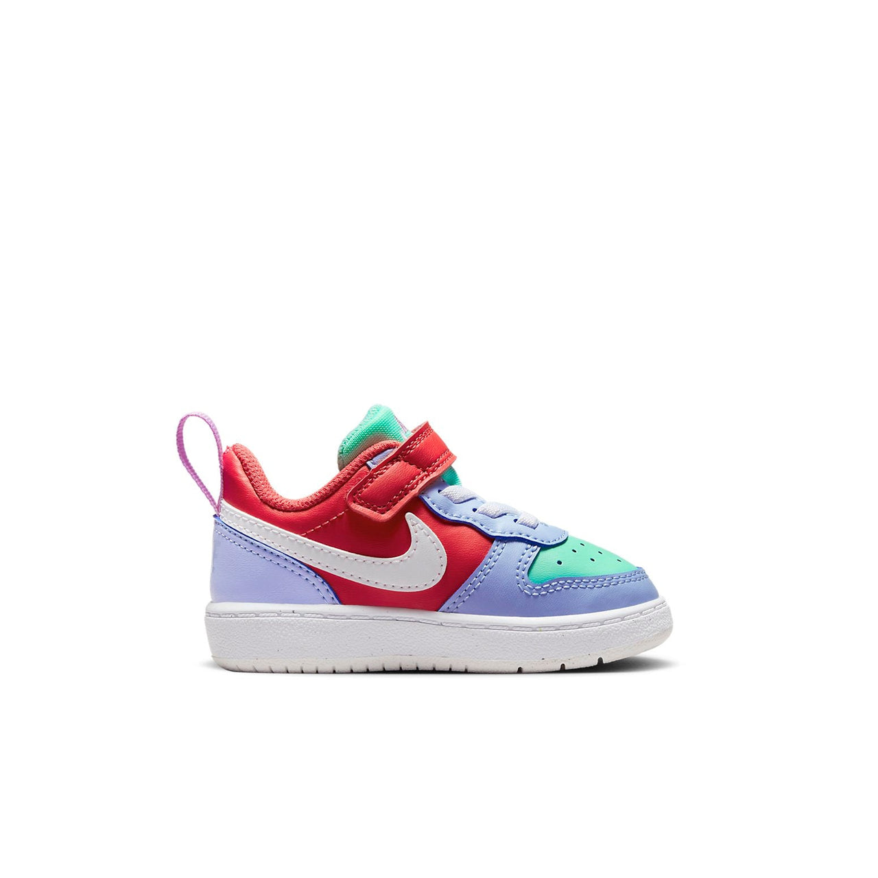 (TD) Nike Court Borough Low Recraft Shoes 'Cobalt Bliss Track Red' DV5458-400