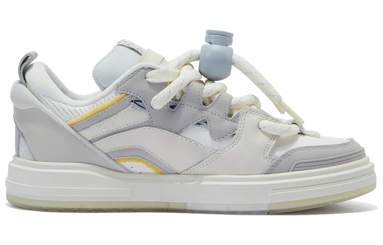 Li-Ning Weiwu SWAG Skate Shoes 'White Grey' AECT053-4