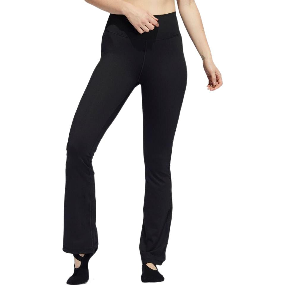 (WMNS) adidas Yoga Studio Flared Leggings Asia Sizing 'Black' H64194