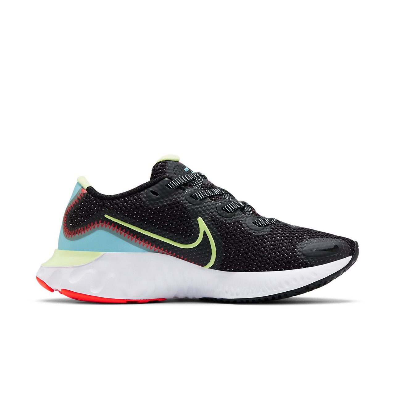 (WMNS) Nike Renew Run 'Black Volt Glacier Ice' CK6360-009