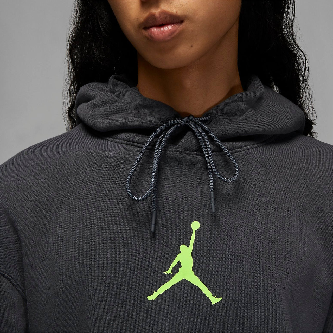 Air Jordan Logo Pullover Hoodie 'Dark Grey' FD2662-060