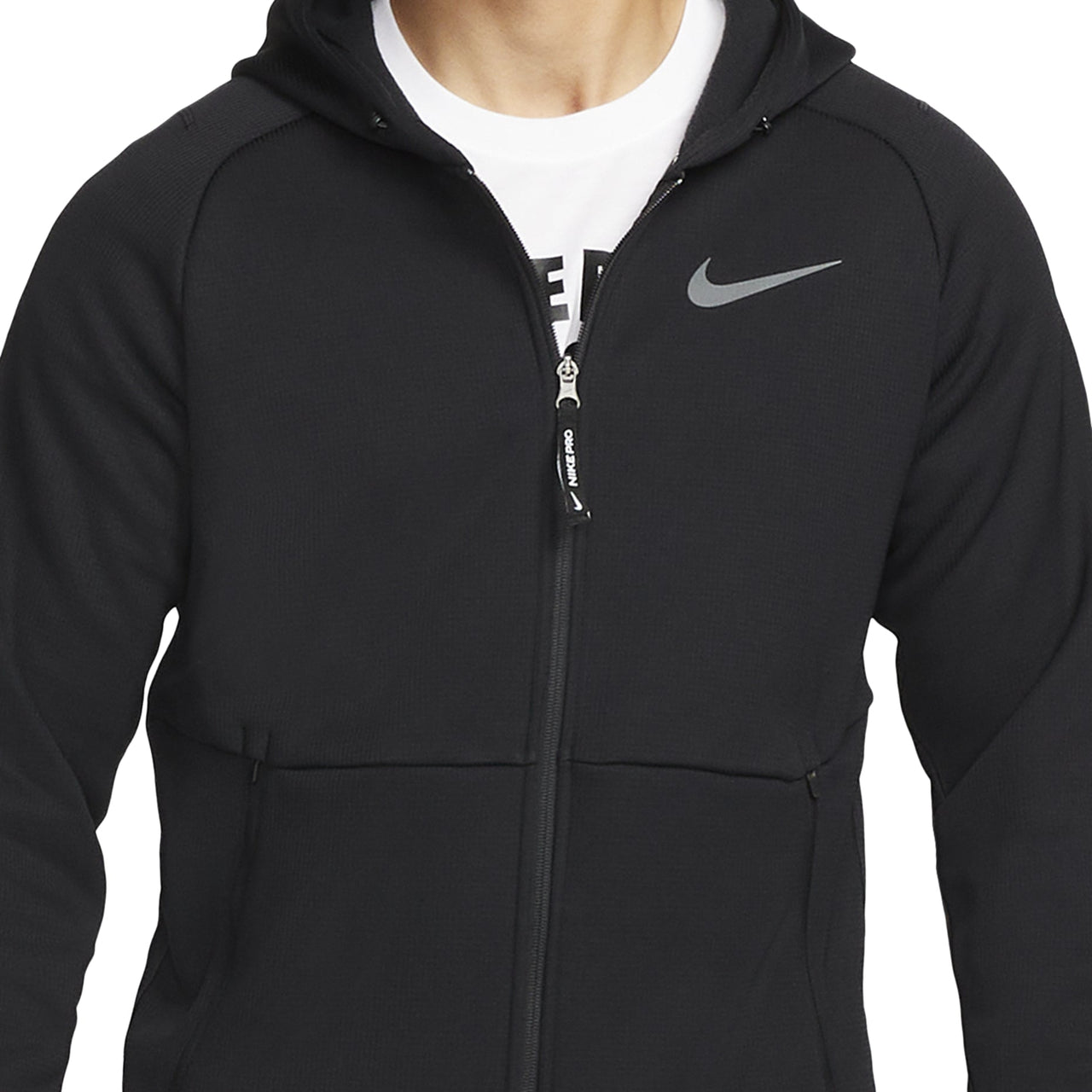 Nike Pro Therma-FIT Fleece Hooded Jacket 'Black' DD2125-010