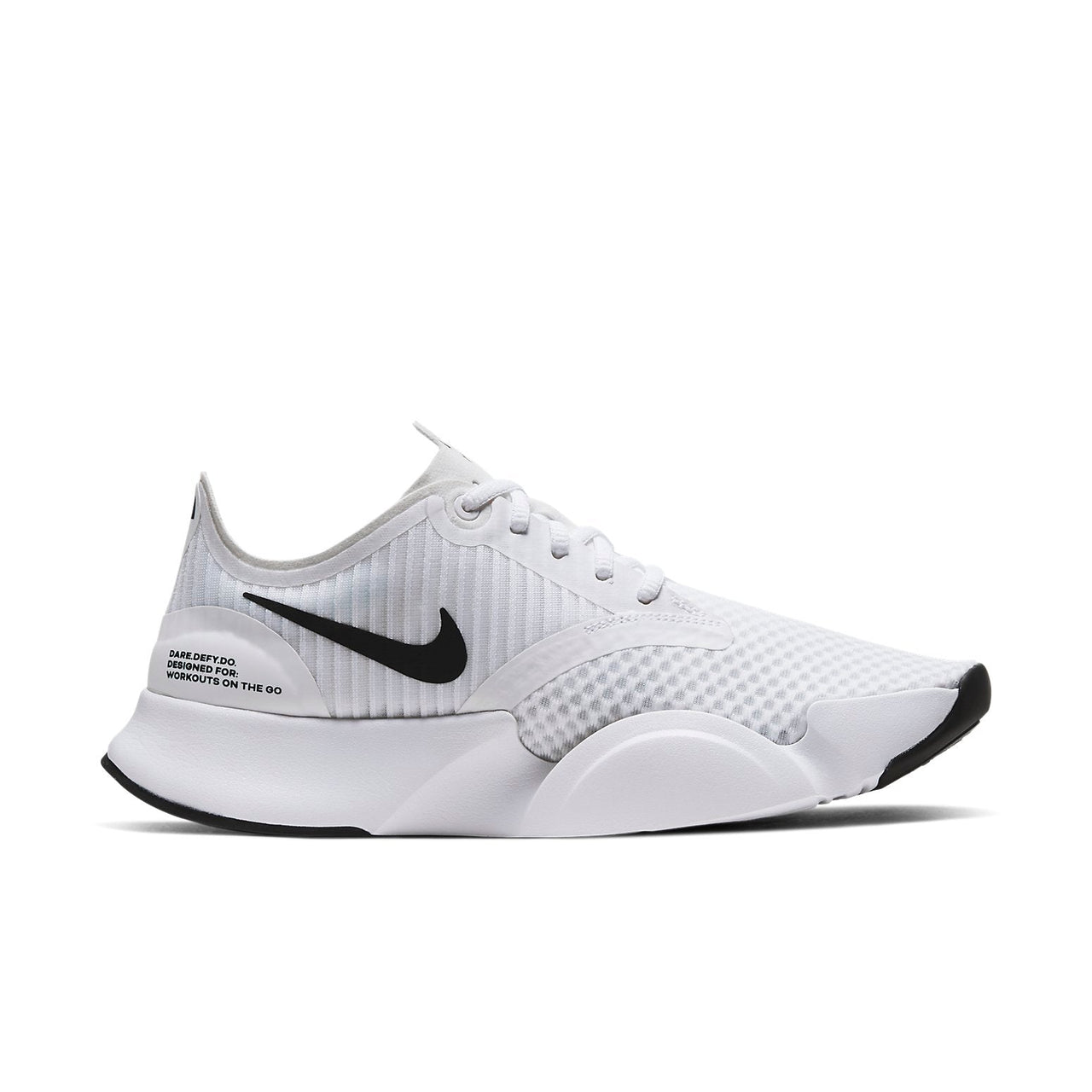 (WMNS) Nike SuperRep Go White/Black CJ0860-100