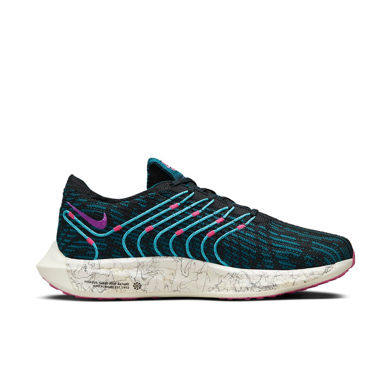 (WMNS) Nike Pegasus Turbo Next Nature SE 'Black Fuchsia Dream' FJ2975-001