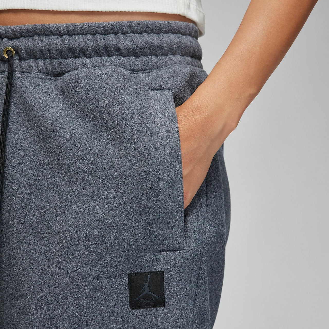 (WMNS) Air Jordan Flight Sweatpants 'Dark Grey' FD7234-010