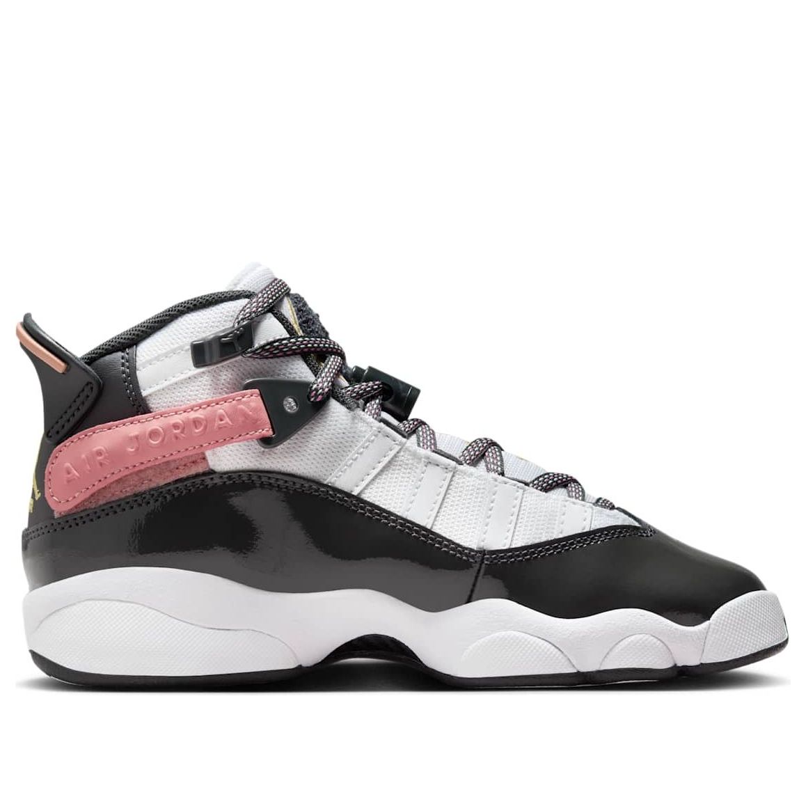 (GS) Air Jordan 6 Rings 'White Red Stardust Vapor Green Anthracite' DV3178-101