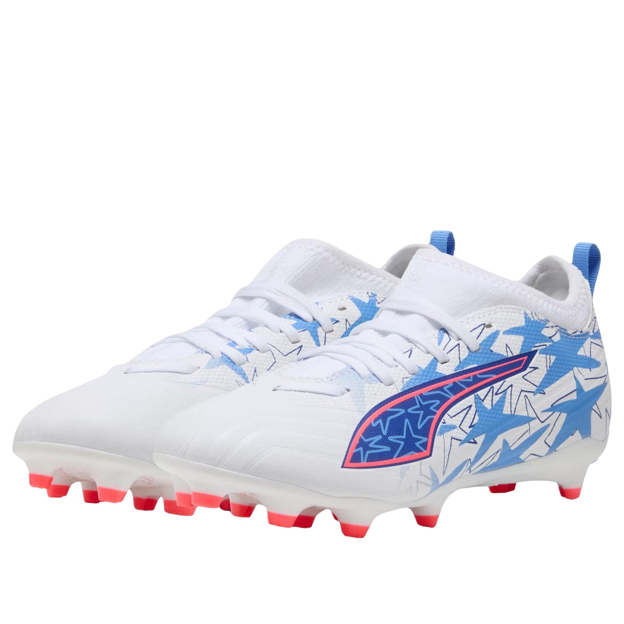 (GS) PUMA x Kidsuper x Christian Pulisic Ultra 6 Match FG/AG 'PUMA White Pink Lilac Dusky Blue' 109399-01