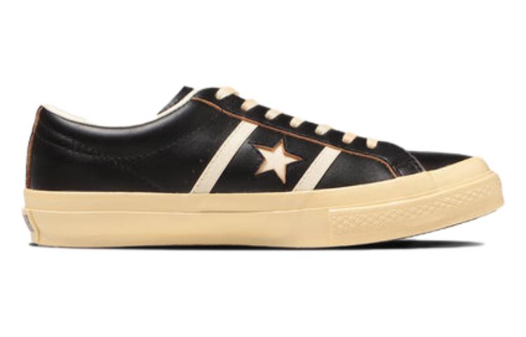 Converse Star&Bars US Leather 'Black' 35200550