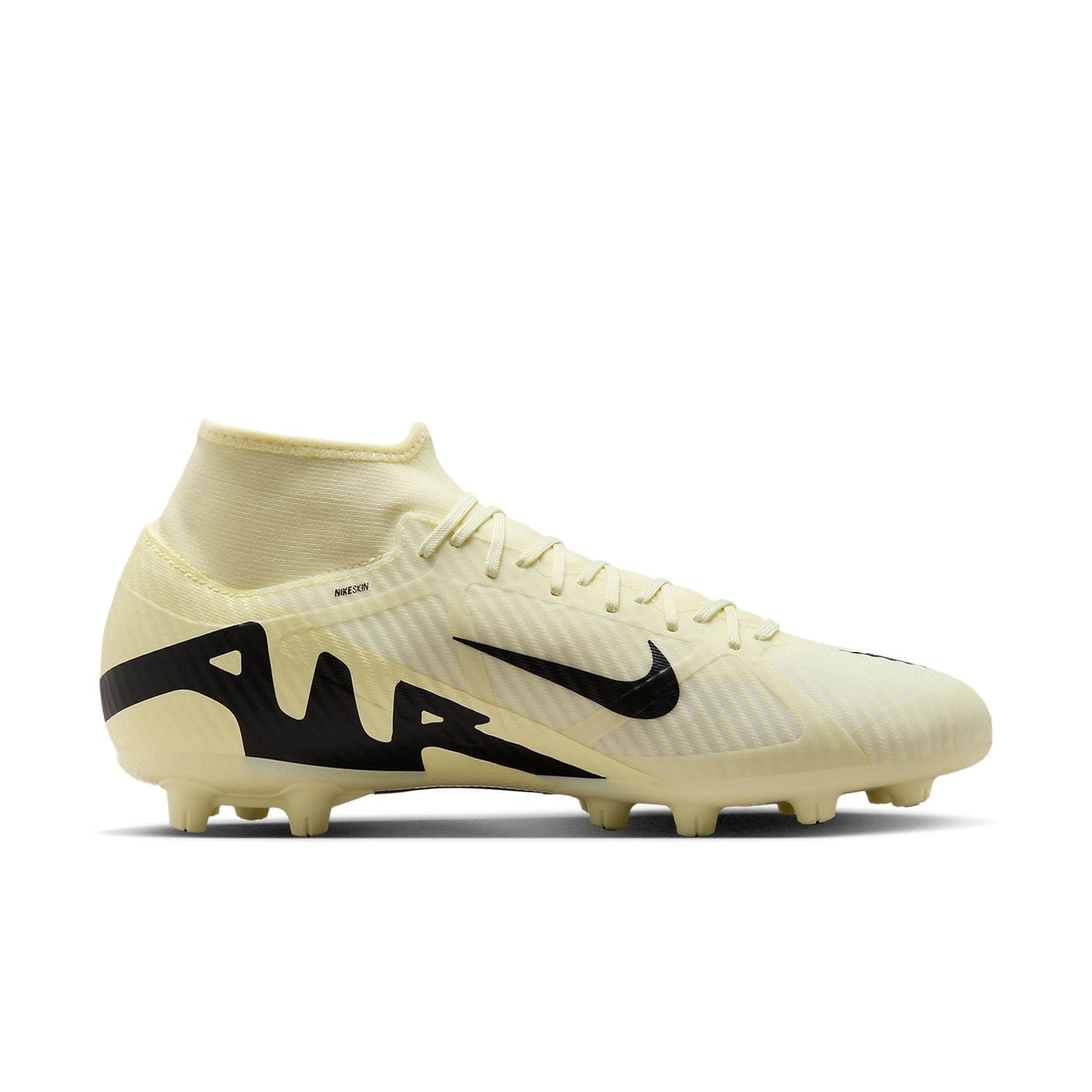 Nike Mercurial Superfly 9 Academy Hard-Ground High-Top Soccer Cleats 'Lemonade' DJ5626-700