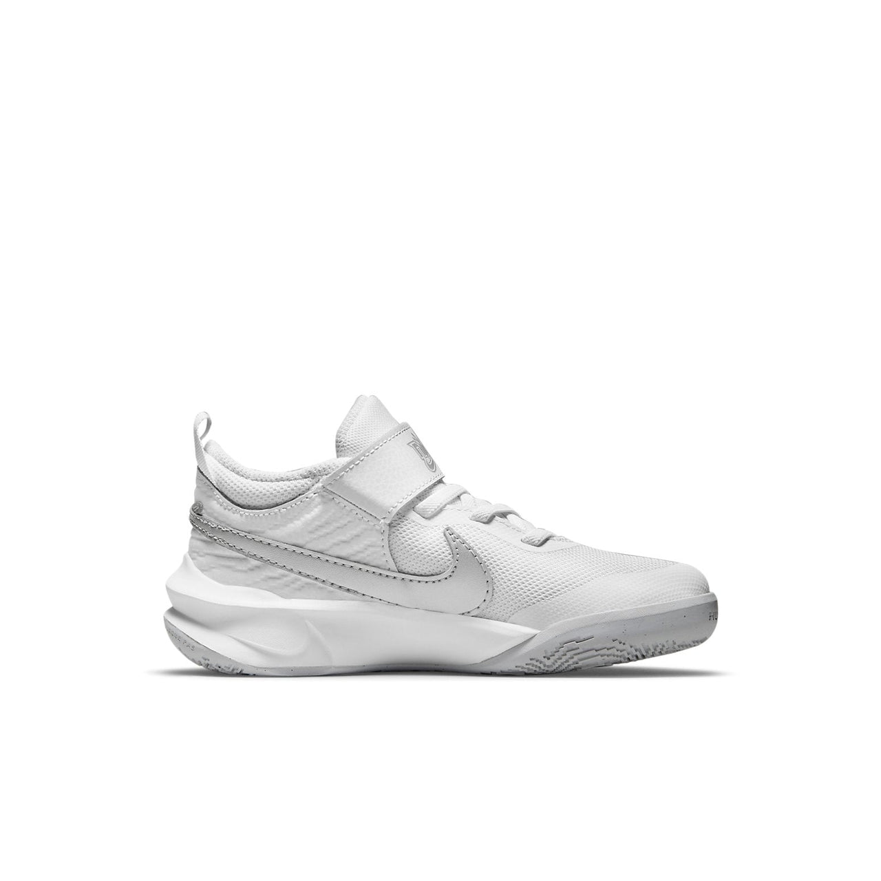 (PS) Nike Team Hustle D10 'White Metallic Silver' CW6736-100