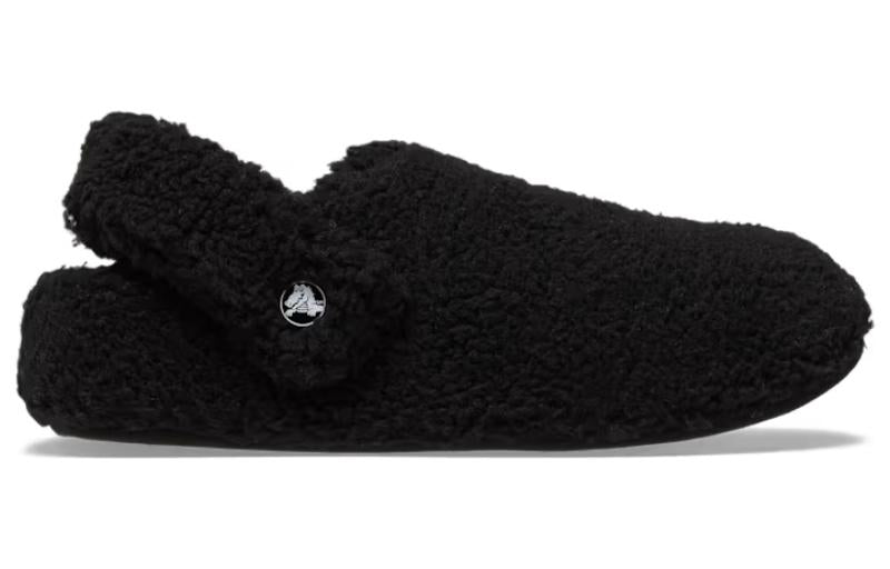 (WMNS) Crocs Classic Cozzzy Slipper 'Black' 209386-001