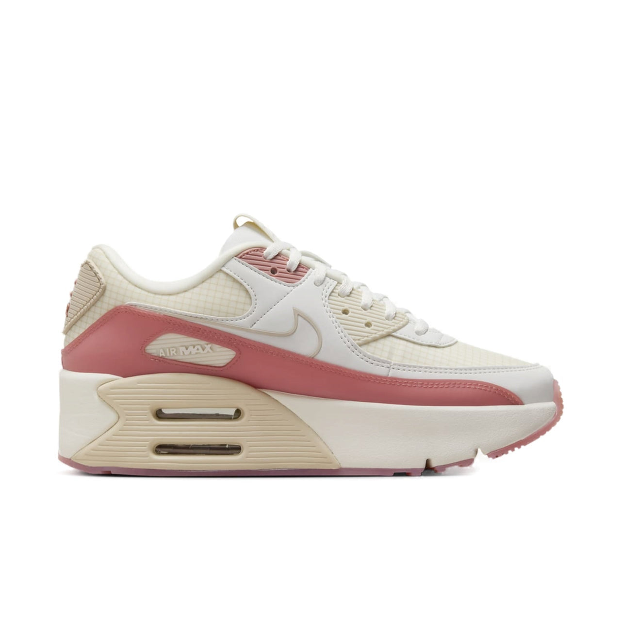 (WMNS) Nike Air Max 90 LV8 'Sail Light Brown Red' HF0782-101