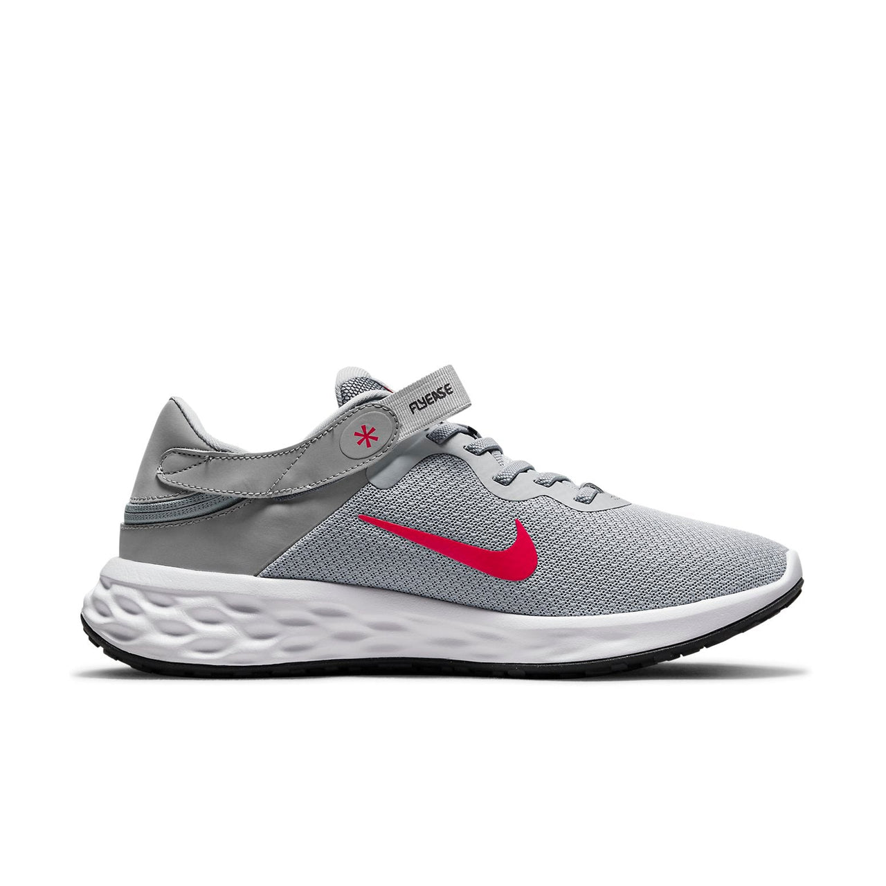 Nike Revolution 6 FlyEase Next Nature 'Light Smoke Grey Siren Red' DC8992-004